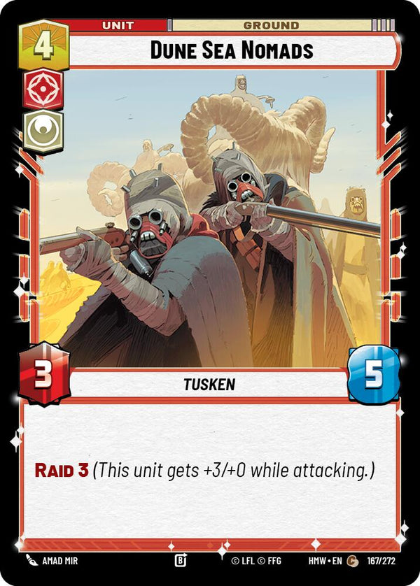 Dune Sea Nomads (HMW 167/272) - Star Wars Unlimited
