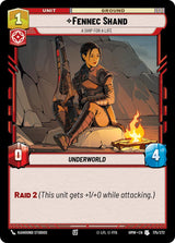 Fennec Shand - A Ship For A Life (HMW 175/272) - Star Wars Unlimited