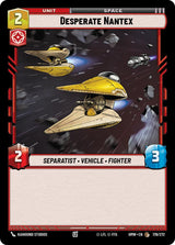 Desperate Nantex (HMW 178/272) - Star Wars Unlimited