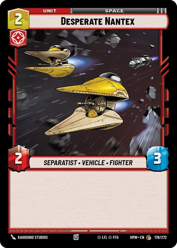 Desperate Nantex (HMW 178/272) - Star Wars Unlimited