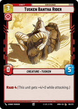 Tusken Bantha Rider (HMW 181/272) - Star Wars Unlimited