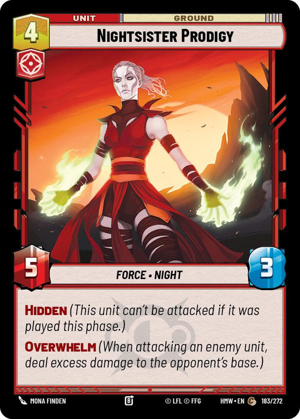 Nightsister Prodigy (HMW 183/272) - Star Wars Unlimited