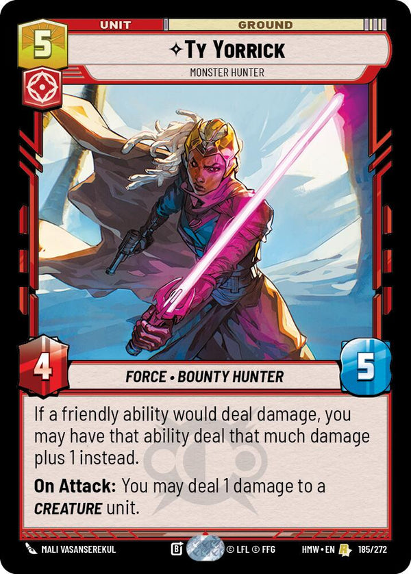 Ty Yorrick - Monster Hunter (HMW 185/272) - Star Wars Unlimited