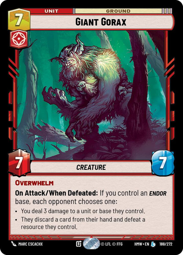 Giant Gorax (HMW 188/272) - Star Wars Unlimited