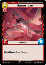 Neebray Manta (HMW 189/272) - Star Wars Unlimited