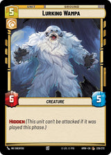 Lurking Wampa (HMW 229/272) - Star Wars Unlimited