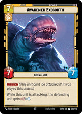 Awakened Exogorth (HMW 233/272) - Star Wars Unlimited