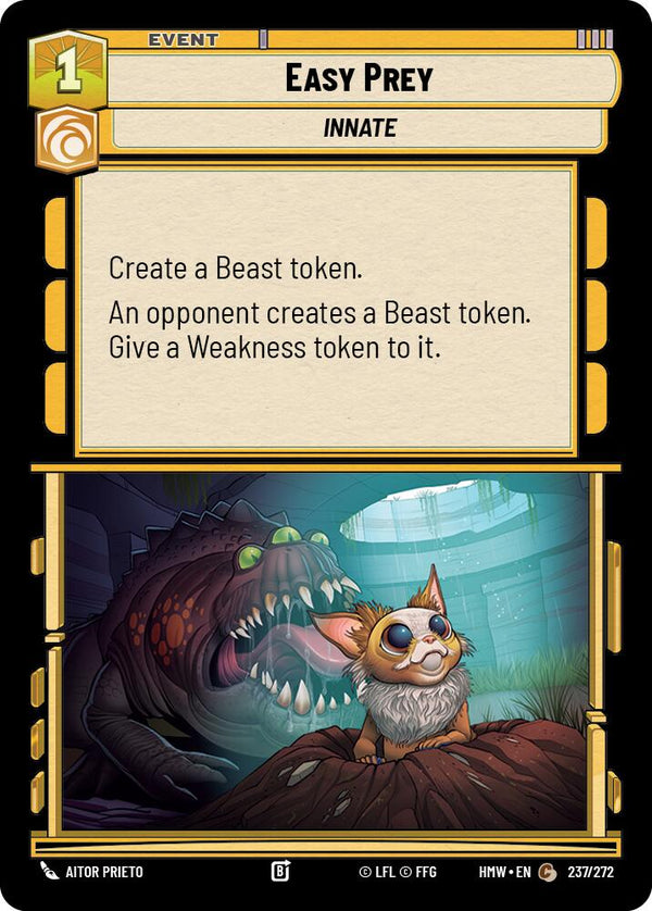 Easy Prey (HMW 237/272) - Star Wars Unlimited