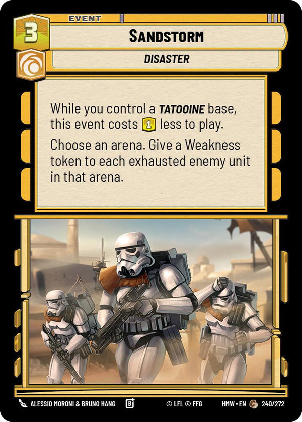 Sandstorm (HMW 240/272) - Star Wars Unlimited