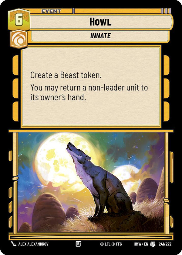Howl (HMW 241/272) - Star Wars Unlimited