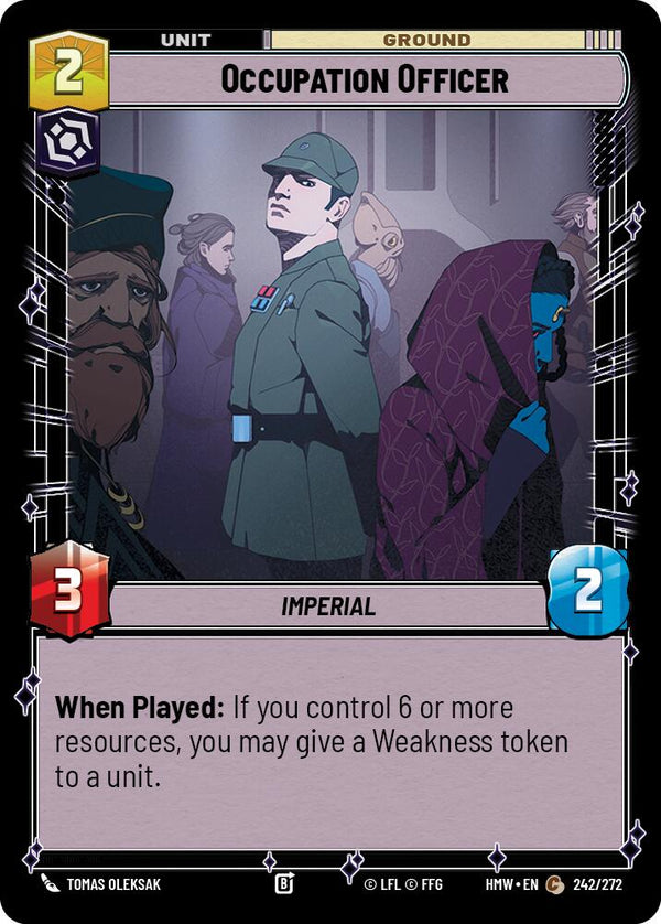 Occupation Officer (HMW 242/272) - Star Wars Unlimited