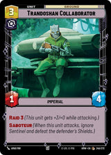 Trandoshan Collaborator (HMW 245/272) - Star Wars Unlimited