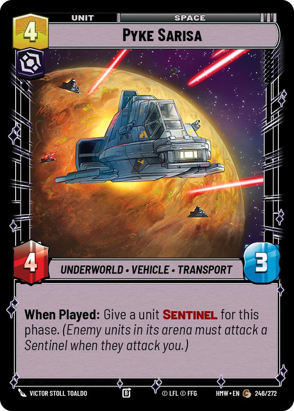 Pyke Sarisa (HMW 246/272) - Star Wars Unlimited