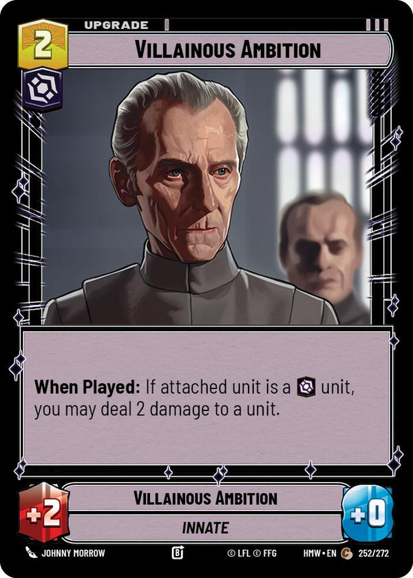Villainous Ambition (HMW 252/272) - Star Wars Unlimited