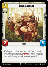 Ewok Archers (HMW 257/272) - Star Wars Unlimited