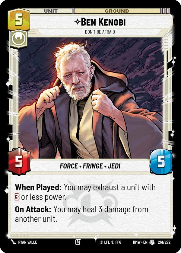 Ben Kenobi - Don't Be Afraid (HMW 261/272) - Star Wars Unlimited