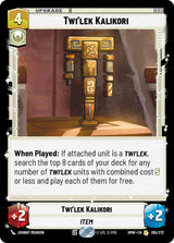 Twi'lek Kalikori (HMW 265/272) - Star Wars Unlimited