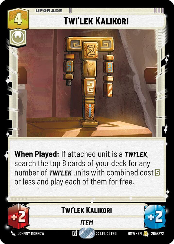 Twi'lek Kalikori (HMW 265/272) - Star Wars Unlimited