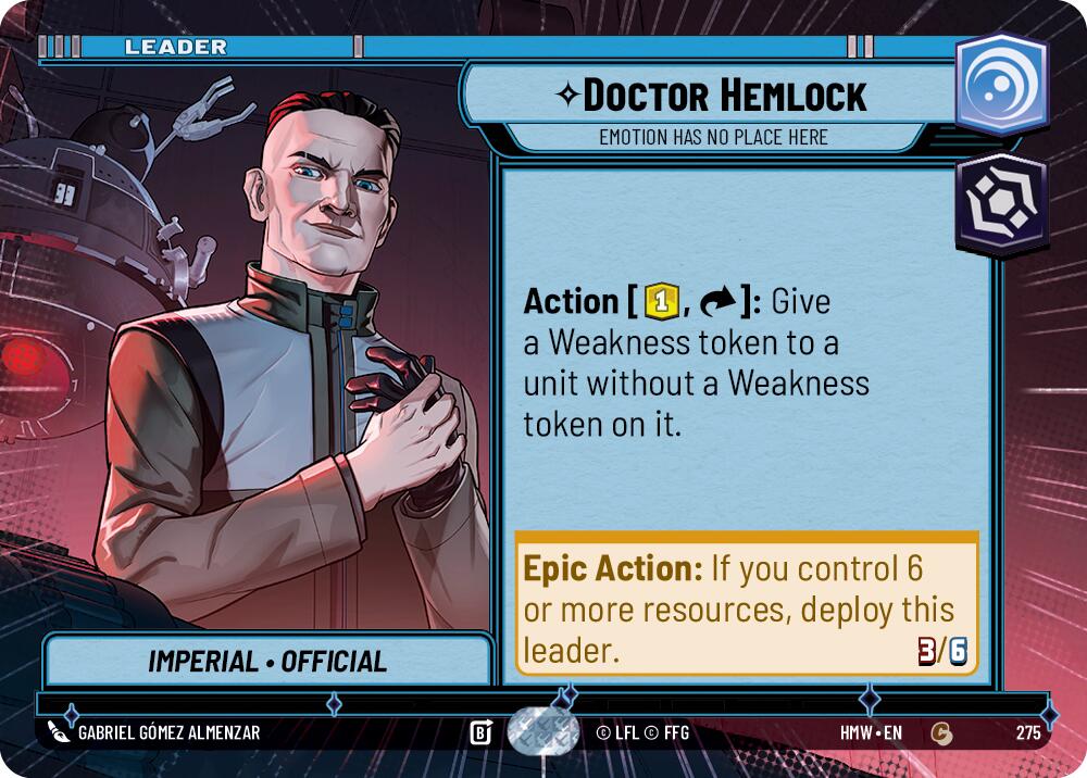 Doctor Hemlock - Emotion Has No Place Here (Hyperspace)