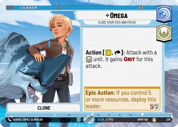 Omega - Close Your Eyes and Focus (Hyperspace) (HMW 278) - Star Wars Unlimited