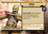 Bossk - Cruel Hunter (Hyperspace) (HMW 287) - Star Wars Unlimited