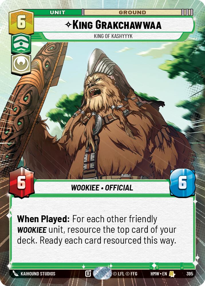 King Grakchawwaa - King of Kashyyyk (Hyperspace)