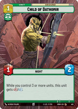 Child of Dathomir (Hyperspace) (HMW 401) - Star Wars Unlimited