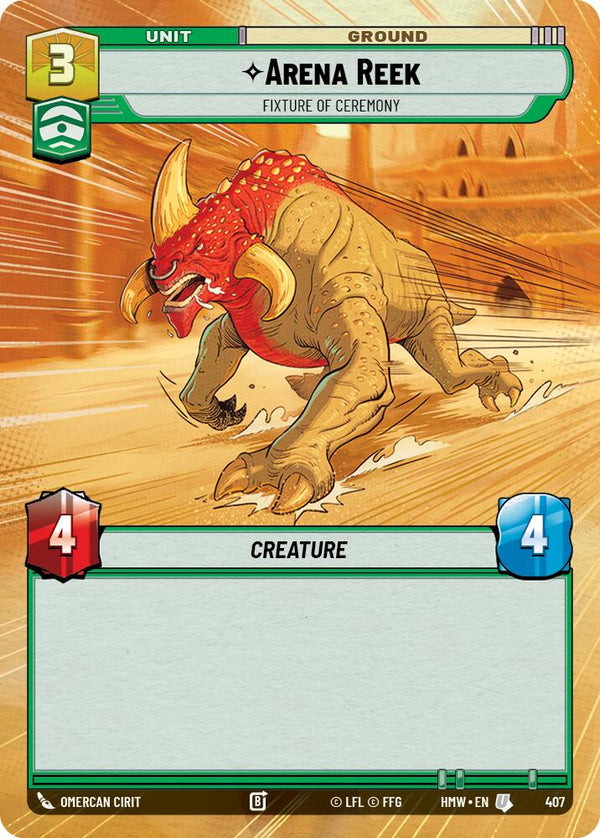 Arena Reek - Fixture of Ceremony (Hyperspace) (HMW 407) - Star Wars Unlimited