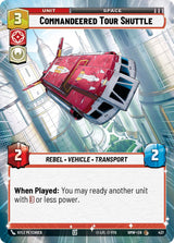 Commandeered Tour Shuttle (Hyperspace) (HMW 437) - Star Wars Unlimited