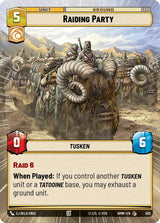 Raiding Party (Hyperspace) (HMW 502) - Star Wars Unlimited