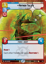 Mother Talzin - Pledged to the Sisterhood (Hyperspace Foil) (HMW 549) - Star Wars Unlimited