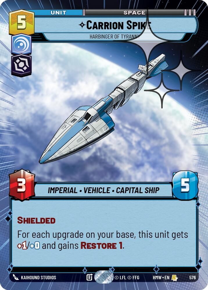 Carrion Spike - Harbinger of Tyranny (Hyperspace Foil)
