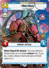Boss Nass - Otoh Gunga Boss (Hyperspace Foil) (HMW 587) - Star Wars Unlimited