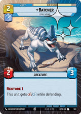 Batcher - Loyal Hound (Hyperspace Foil) (HMW 593) - Star Wars Unlimited