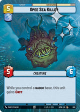 Opee Sea Killer (Hyperspace Foil) (HMW 600) - Star Wars Unlimited