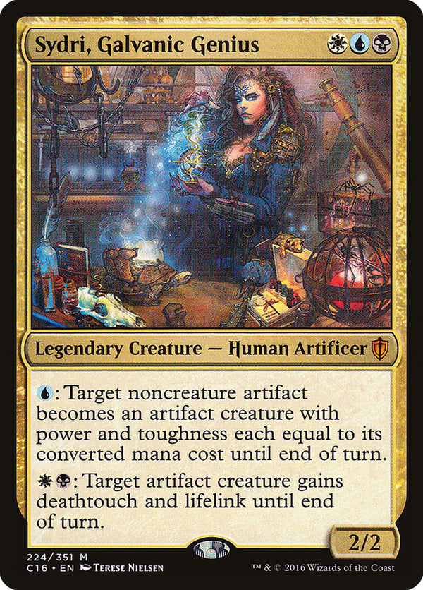 Sydri, Galvanic Genius - Magic: The Gathering