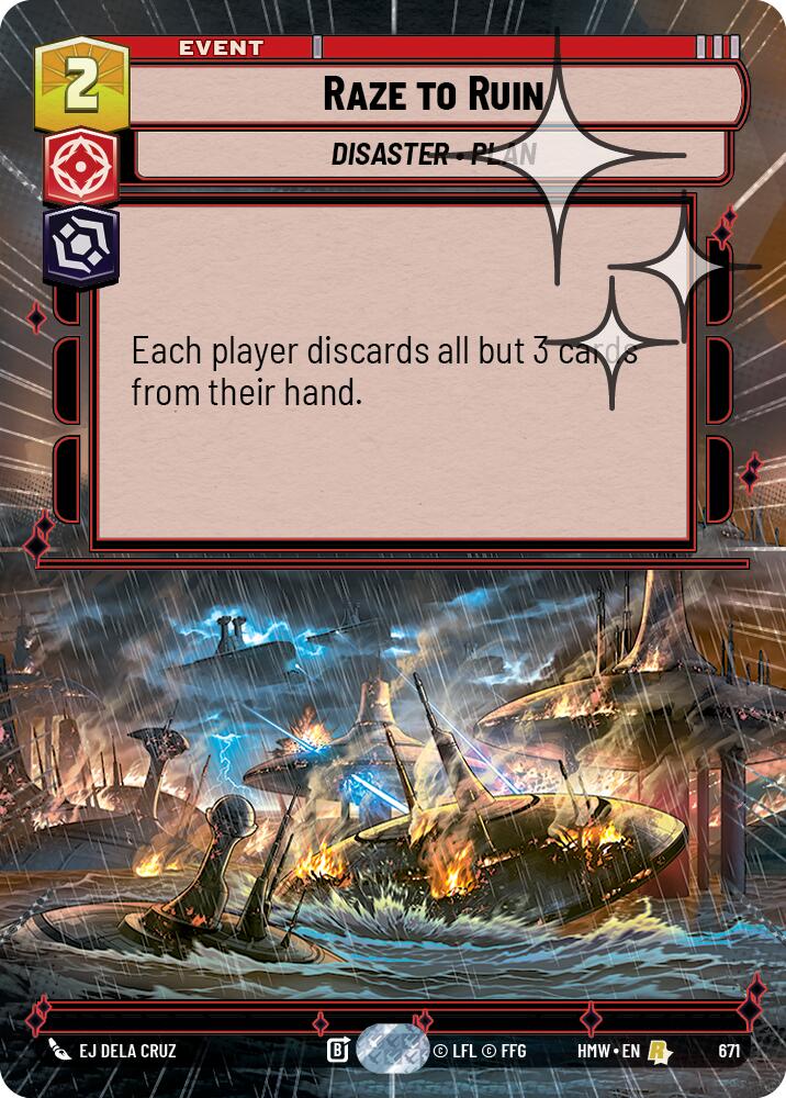 Raze to Ruin (Hyperspace Foil)