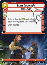 Rebel Operation (Hyperspace Foil) (HMW 683) - Star Wars Unlimited