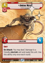 Arena Nexu - Starved for Prey (Hyperspace Foil) (HMW 692) - Star Wars Unlimited