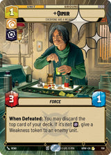 Qimir - Everyone Has a Weakness (Hyperspace Foil) (HMW 706) - Star Wars Unlimited