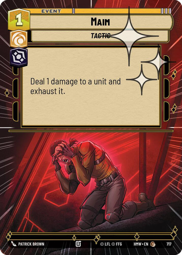 Maim (Hyperspace Foil) (HMW 717) - Star Wars Unlimited