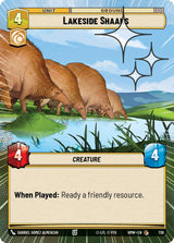 Lakeside Shaaks (Hyperspace Foil) (HMW 738) - Star Wars Unlimited