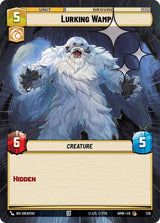 Lurking Wampa (Hyperspace Foil) (HMW 739) - Star Wars Unlimited