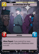Occupation Officer (Hyperspace Foil) (HMW 752) - Star Wars Unlimited