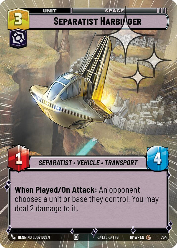Separatist Harbinger (Hyperspace Foil) (HMW 754) - Star Wars Unlimited