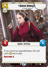 Queen Amidala - Retaking Theed (Hyperspace Foil) (HMW 770) - Star Wars Unlimited