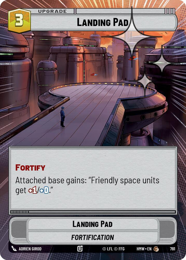 Landing Pad (Hyperspace Foil) (HMW 781) - Star Wars Unlimited