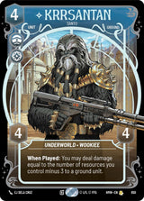 Krrsantan - Santo (Prestige Foil) (HMW 850) - Star Wars Unlimited