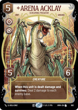 Arena Acklay - Screaming Predator (Prestige Foil) (HMW 863) - Star Wars Unlimited