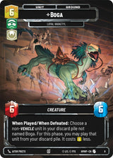Boga - Loyal Varactyl (HMWP 8) - Star Wars Unlimited